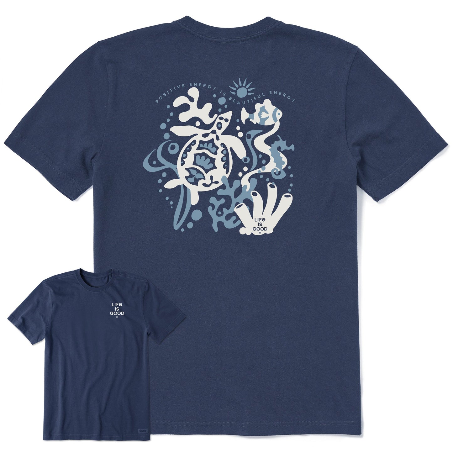 Men's Bert's Turtle Medley Short Sleeve Crusher Tee