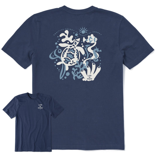 Men's Bert's Turtle Medley Short Sleeve Crusher Tee