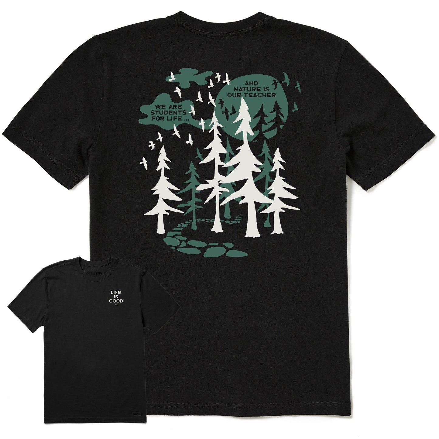 Men's Bert' Woodsy Medley Short Sleeve Crusher Tee