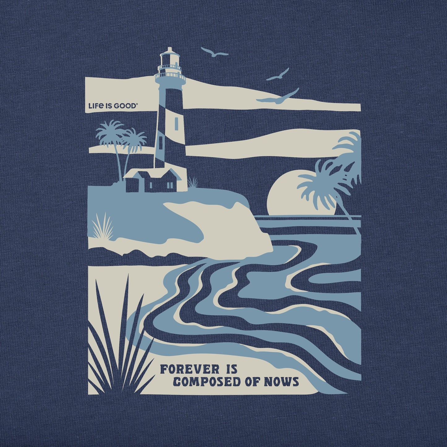 Men's Bert's Beach Medley Short Sleeve Crusher Tee