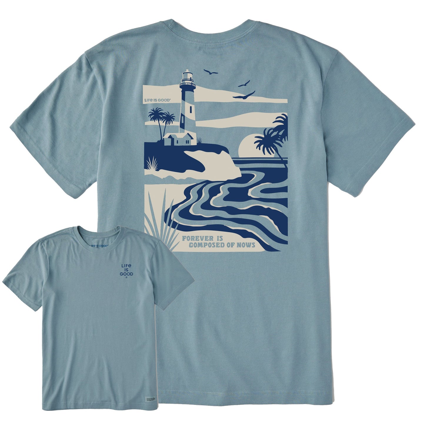Men's Bert's Beach Medley Short Sleeve Crusher Tee