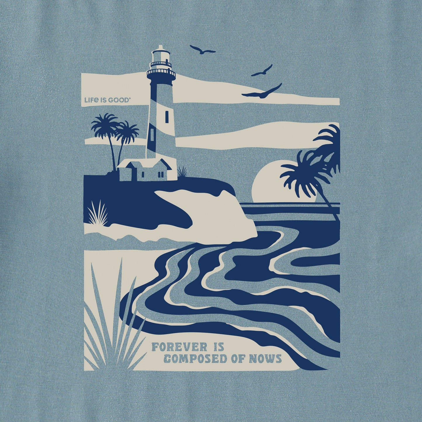 Men's Bert's Beach Medley Short Sleeve Crusher Tee