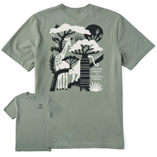 Men's Bert's Safari Medley Short Sleeve Crusher Tee