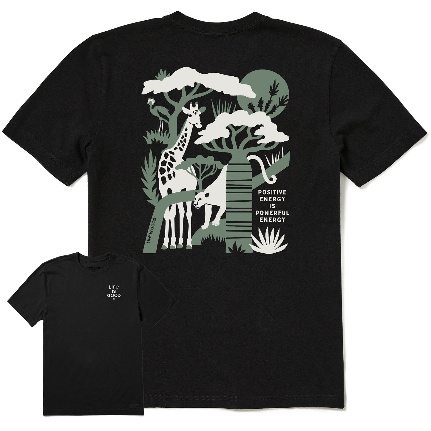 Men's Bert's Safari Medley Short Sleeve Crusher Tee