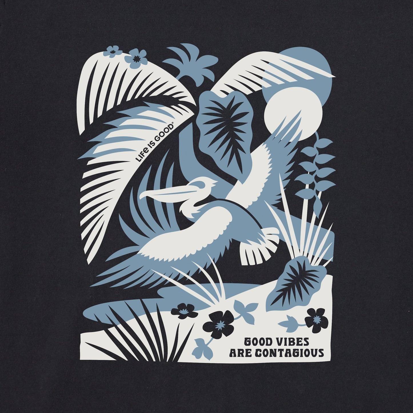 Men's Bert's Tropical Medley Short Sleeve Crusher Tee