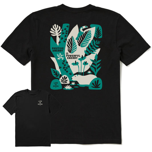 Men's Bert's Rainforest Medley Short Sleeve Crusher Tee