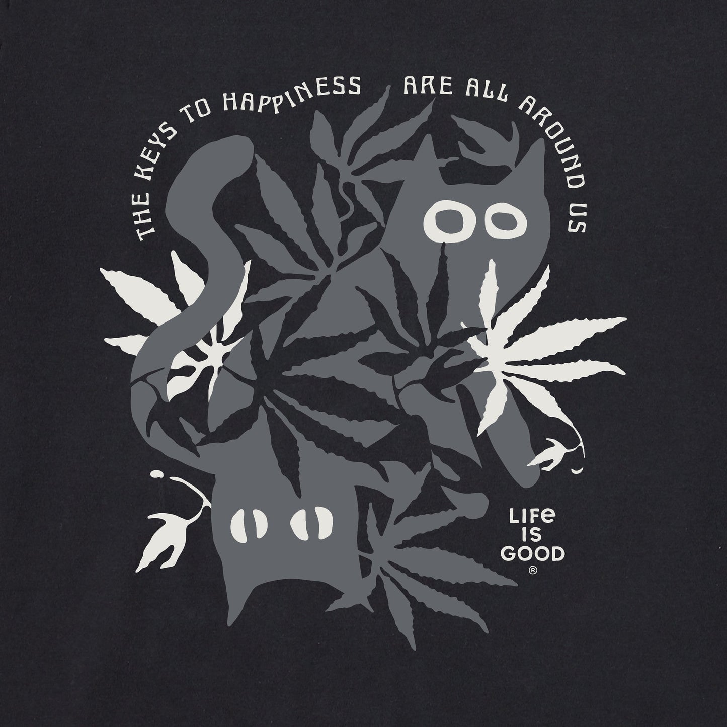 Women's Bert's Cat Medley Short Sleeve Crusher Tee