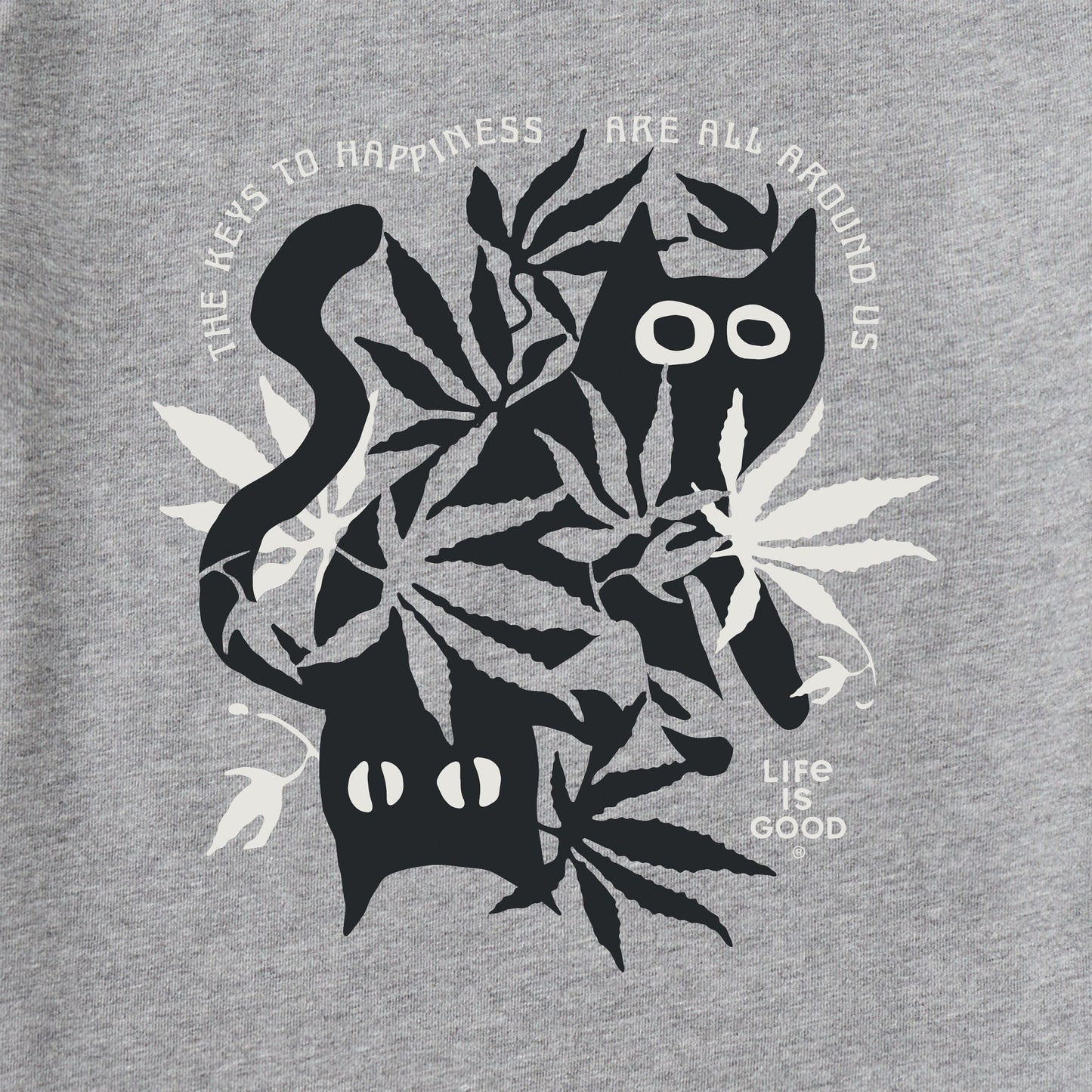 Women's Bert's Cat Medley Short Sleeve Crusher Tee