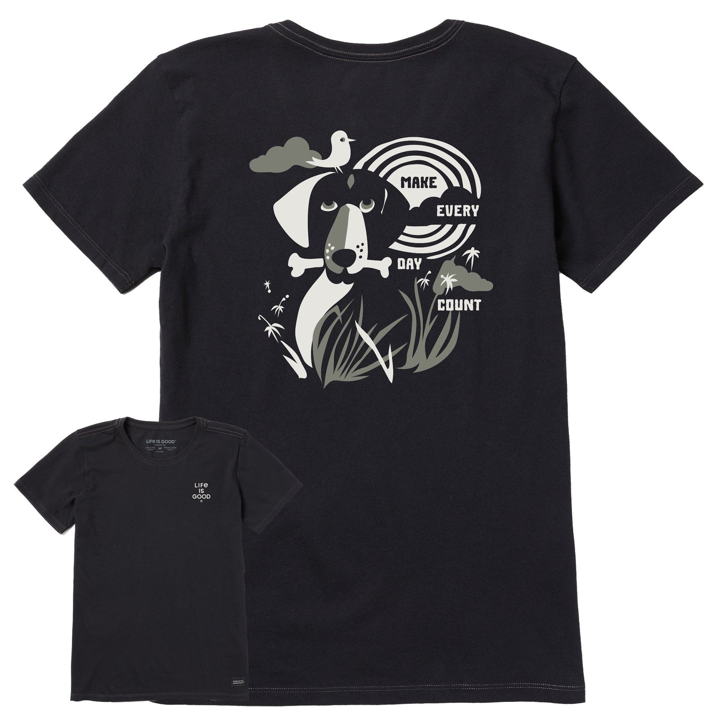 Women's Bert's Dog Medley Short Sleeve Crusher Tee