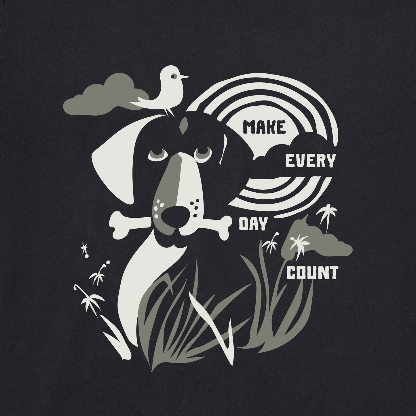 Women's Bert's Dog Medley Short Sleeve Crusher Tee