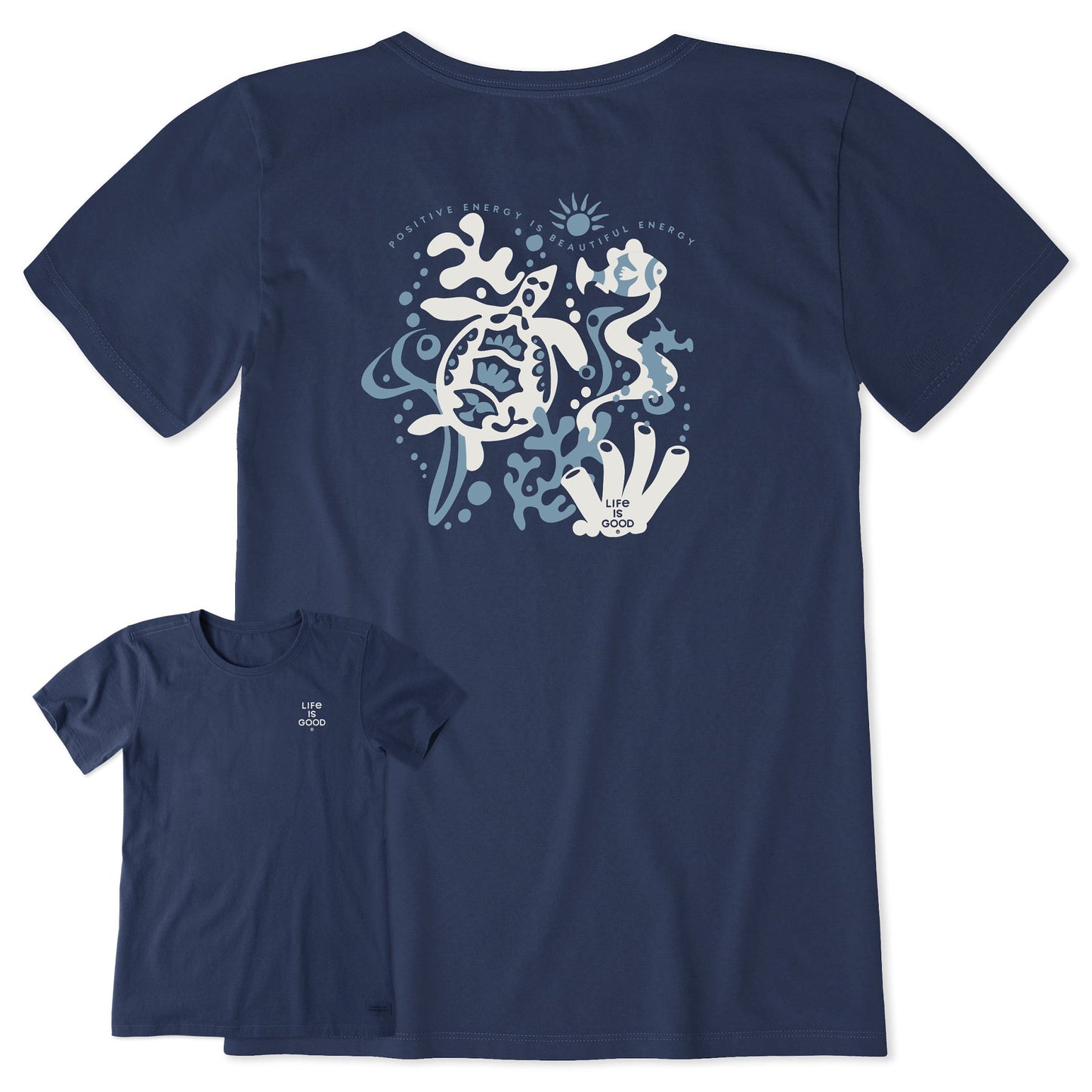 Women's Bert's Turtle Medley Short Sleeve Crusher Tee