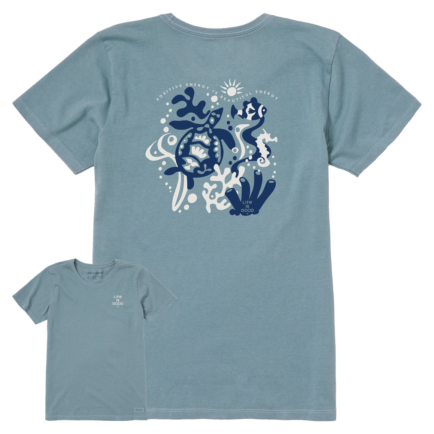 Women's Bert's Turtle Medley Short Sleeve Crusher Tee