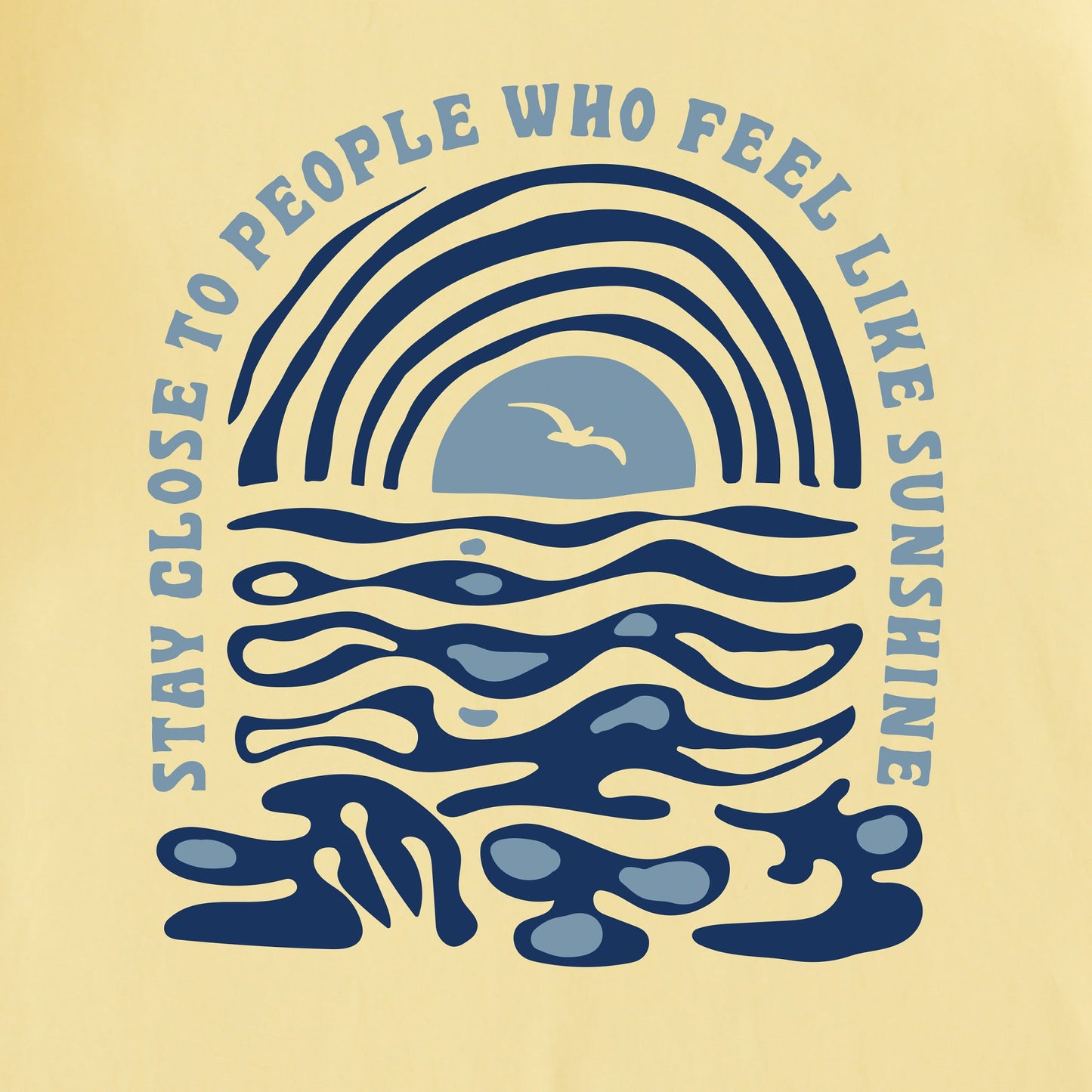 Women's Bert's Waterscape Medley Short Sleeve Crusher Tee