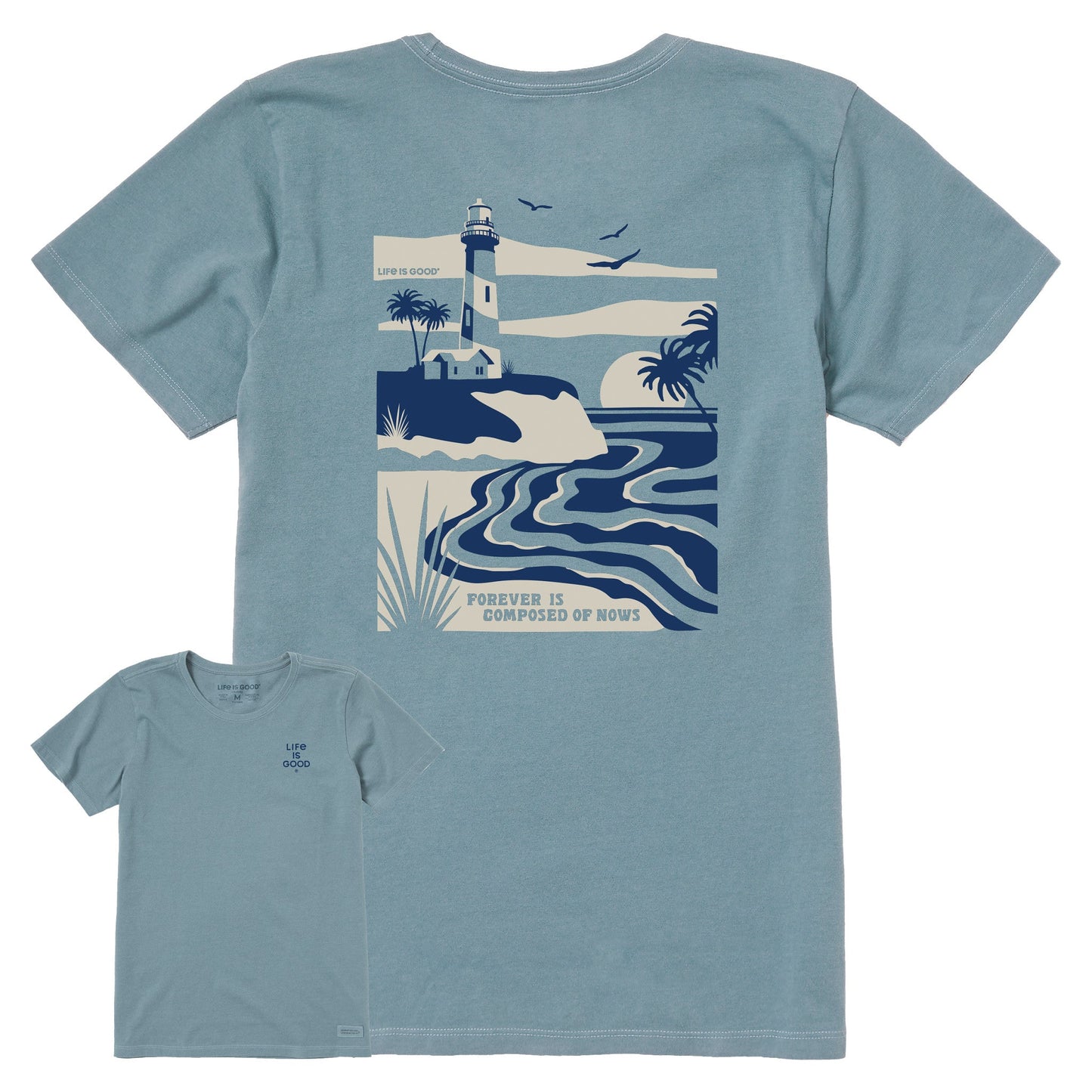 Women's Bert's Beach Medley Short Sleeve Crusher Tee