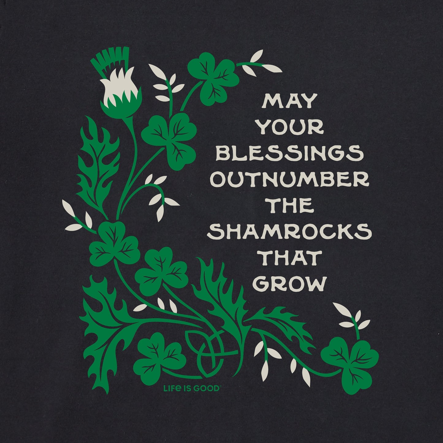 Women's Bert's Shamrock Medley Short Sleeve Crusher Tee