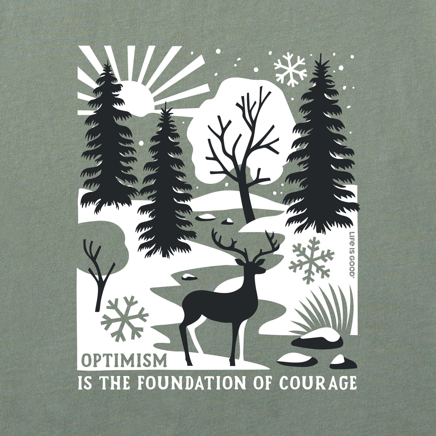 Women's Bert's Winter Medley Short Sleeve Crusher Tee