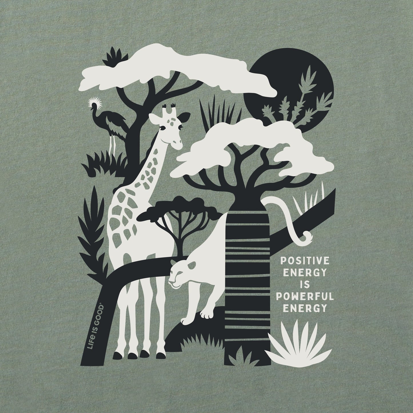 Women's Bert's Safari Medley Short Sleeve Crusher Tee