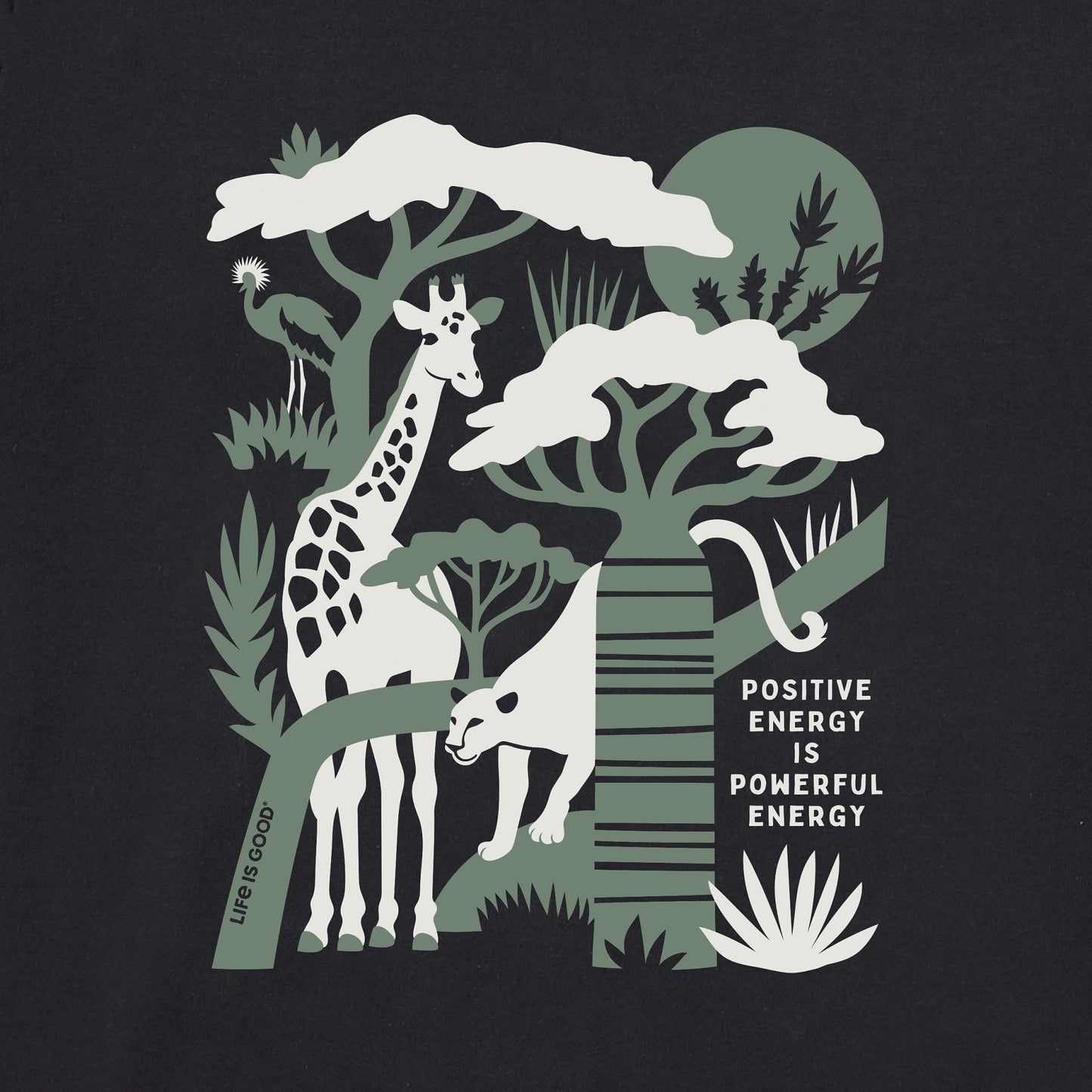 Women's Bert's Safari Medley Short Sleeve Crusher Tee