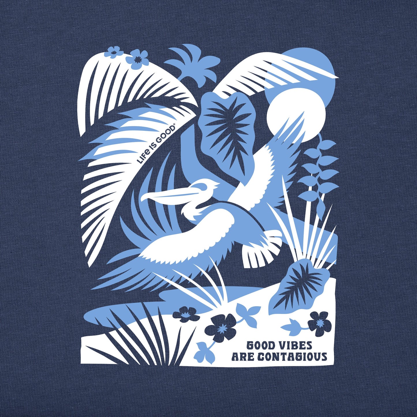 Women's Bert's Tropical Medley Short Sleeve Crusher Tee