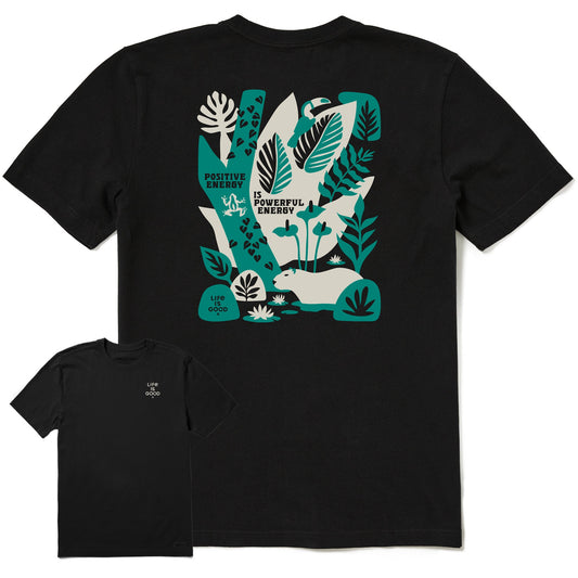 Women's Bert's Rainforest Medley Short Sleeve Crusher Tee