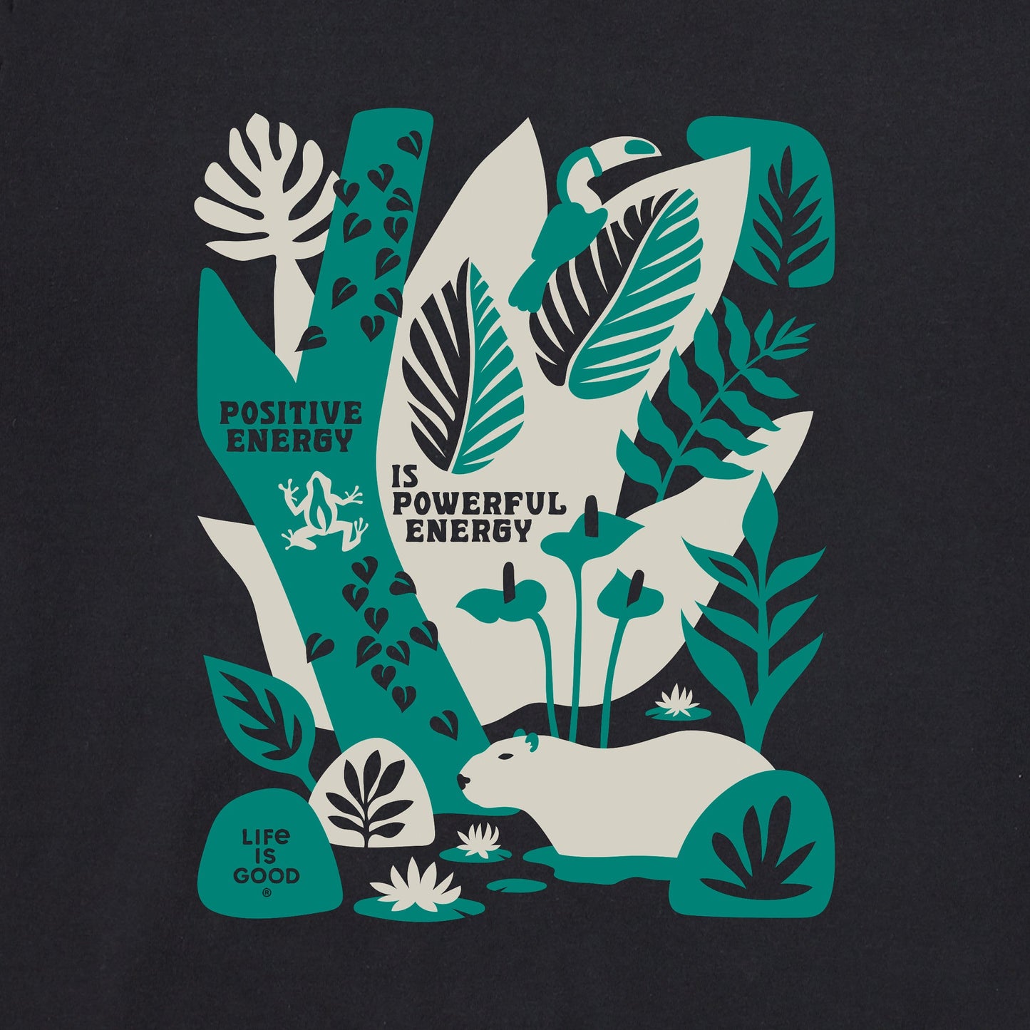 Women's Bert's Rainforest Medley Short Sleeve Crusher Tee