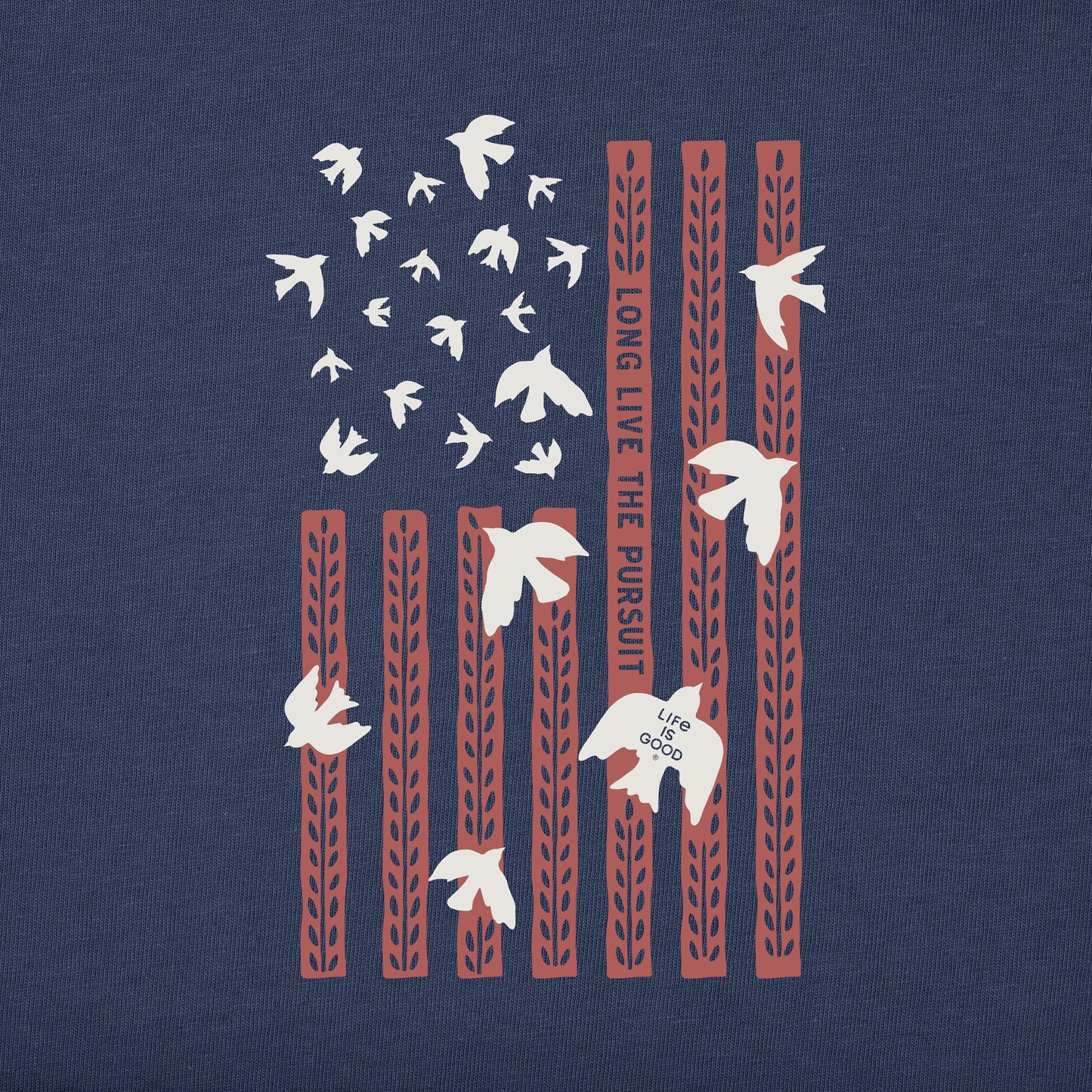 Women's Bert's Freedom Medley Short Sleeve Crusher Tee