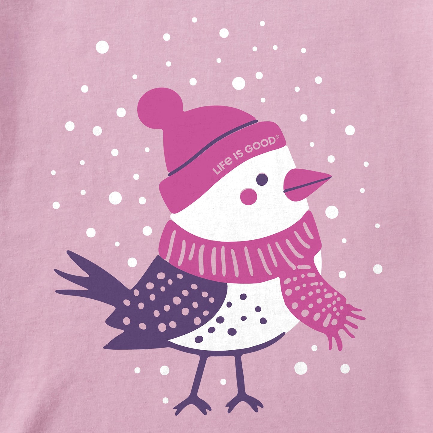 Kids Cozy Snowbird Short Sleeve Crusher Tee