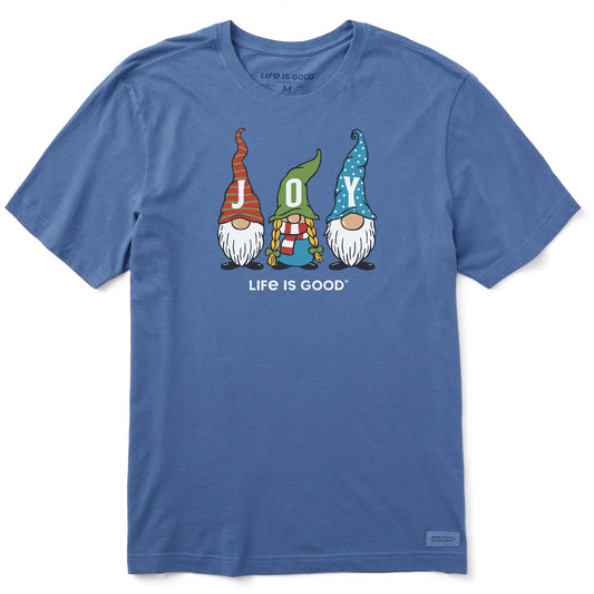 Men's Joy Gnomes Short Sleeve Crusher Tee