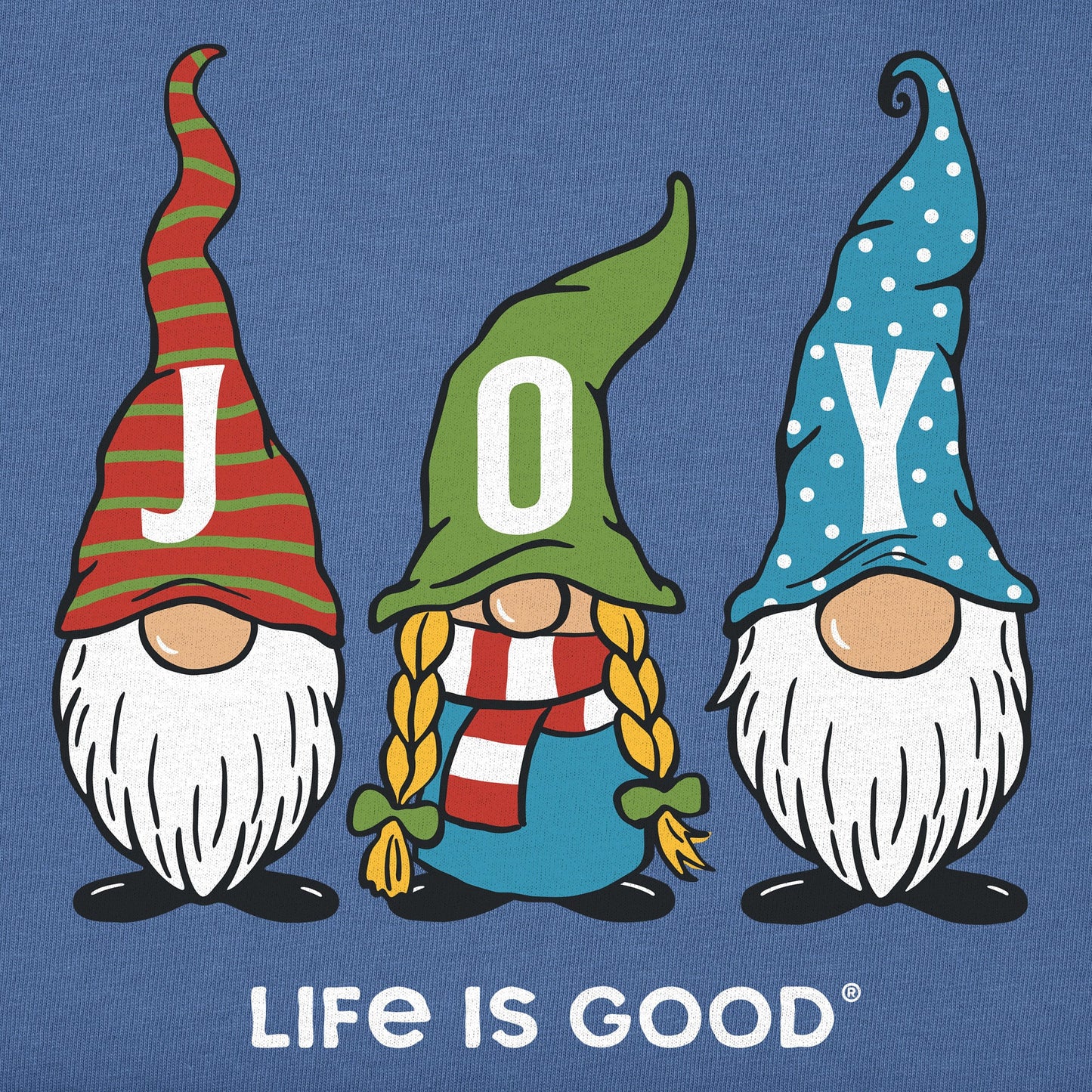 Men's Joy Gnomes Short Sleeve Crusher Tee