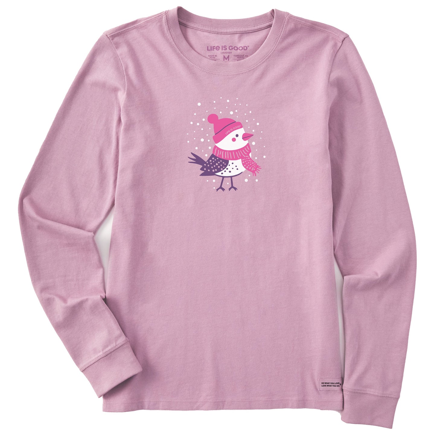 Women's Cozy Snowbird Long Sleeve Crusher Tee