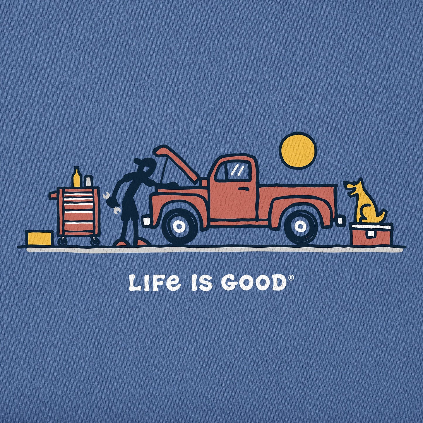 Men's Mechanic Vista Short Sleeve Crusher Tee