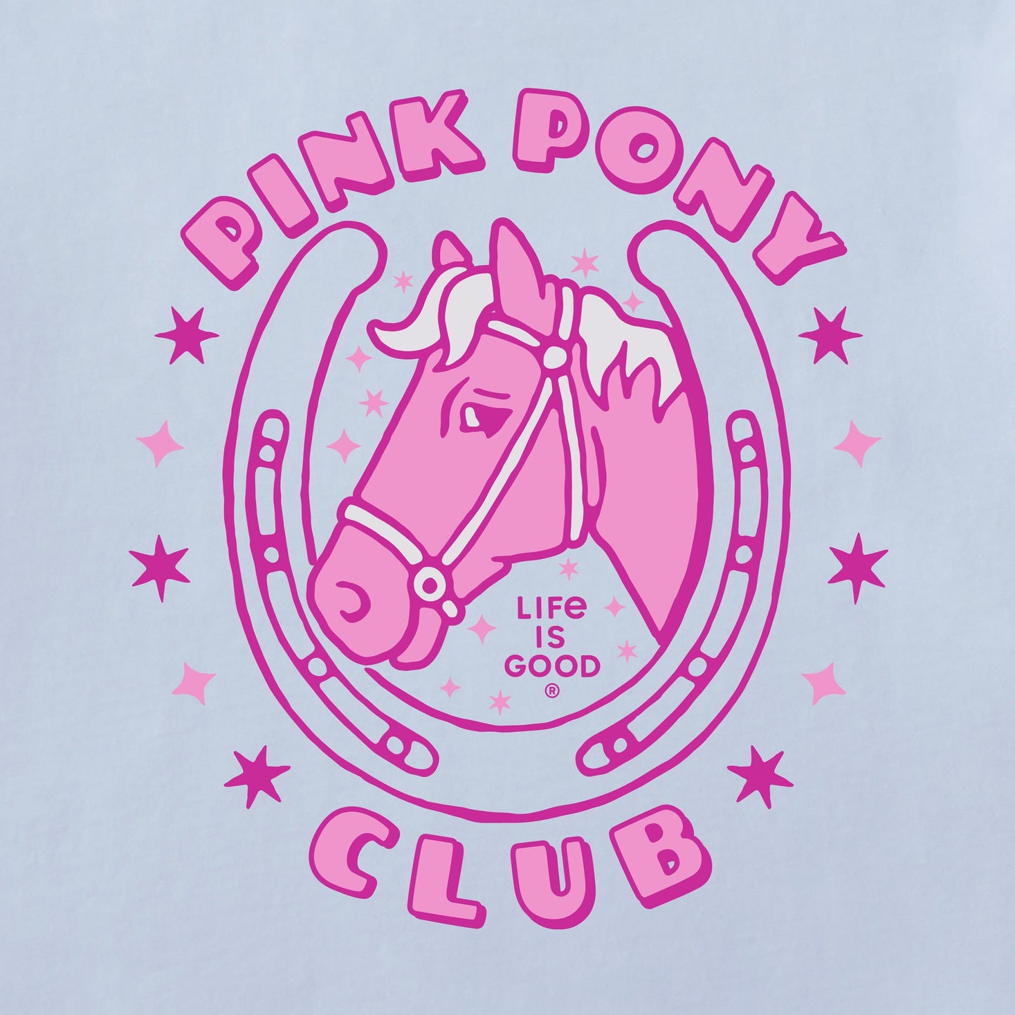 Women's Pink Pony Club Short Sleeve Crusher Boxy Tee