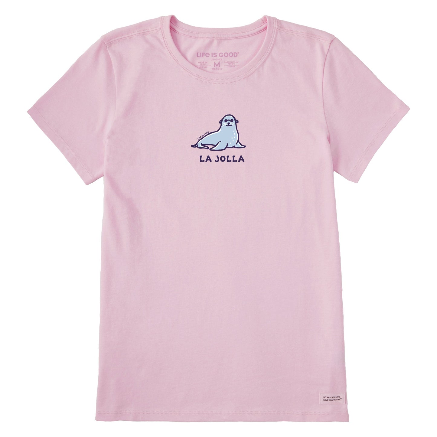 Women's Sea Lion La Jolla Short Sleeve Crusher Tee