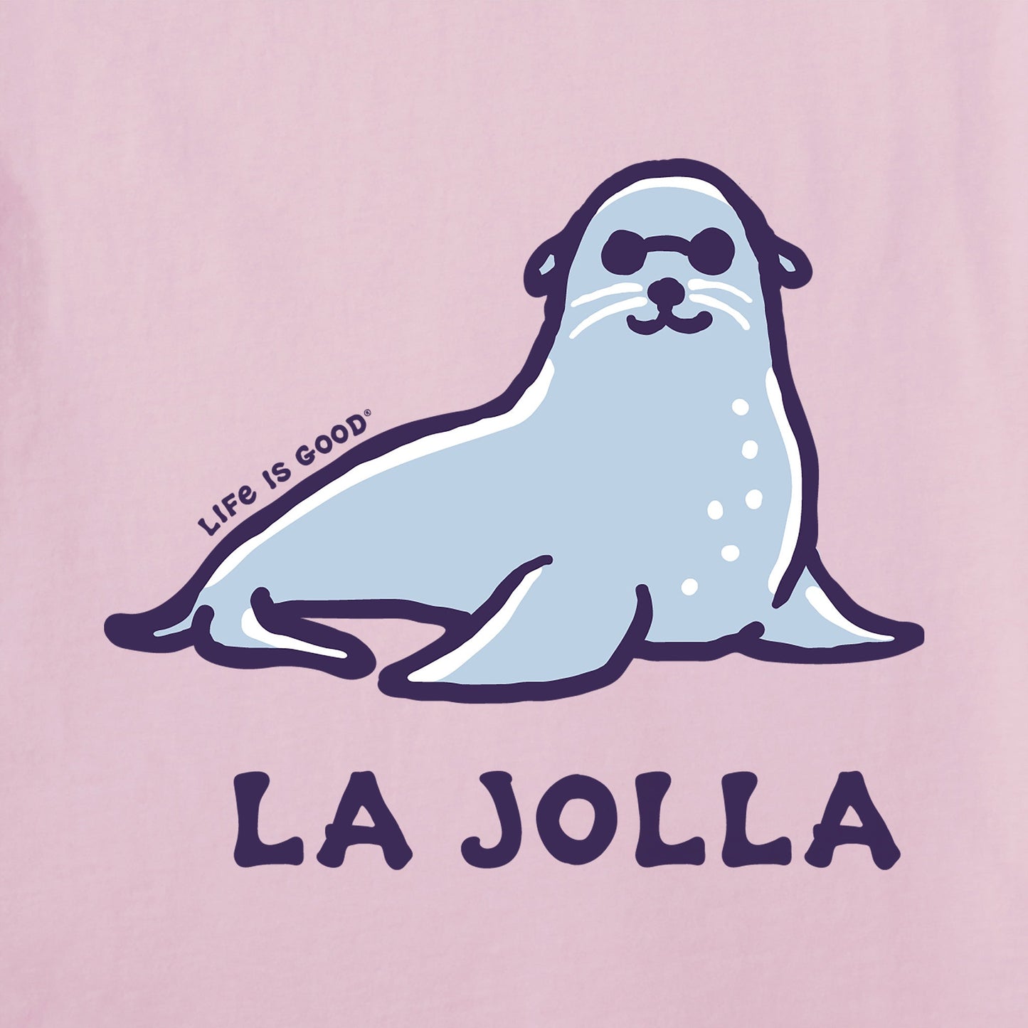 Women's Sea Lion La Jolla Short Sleeve Crusher Tee