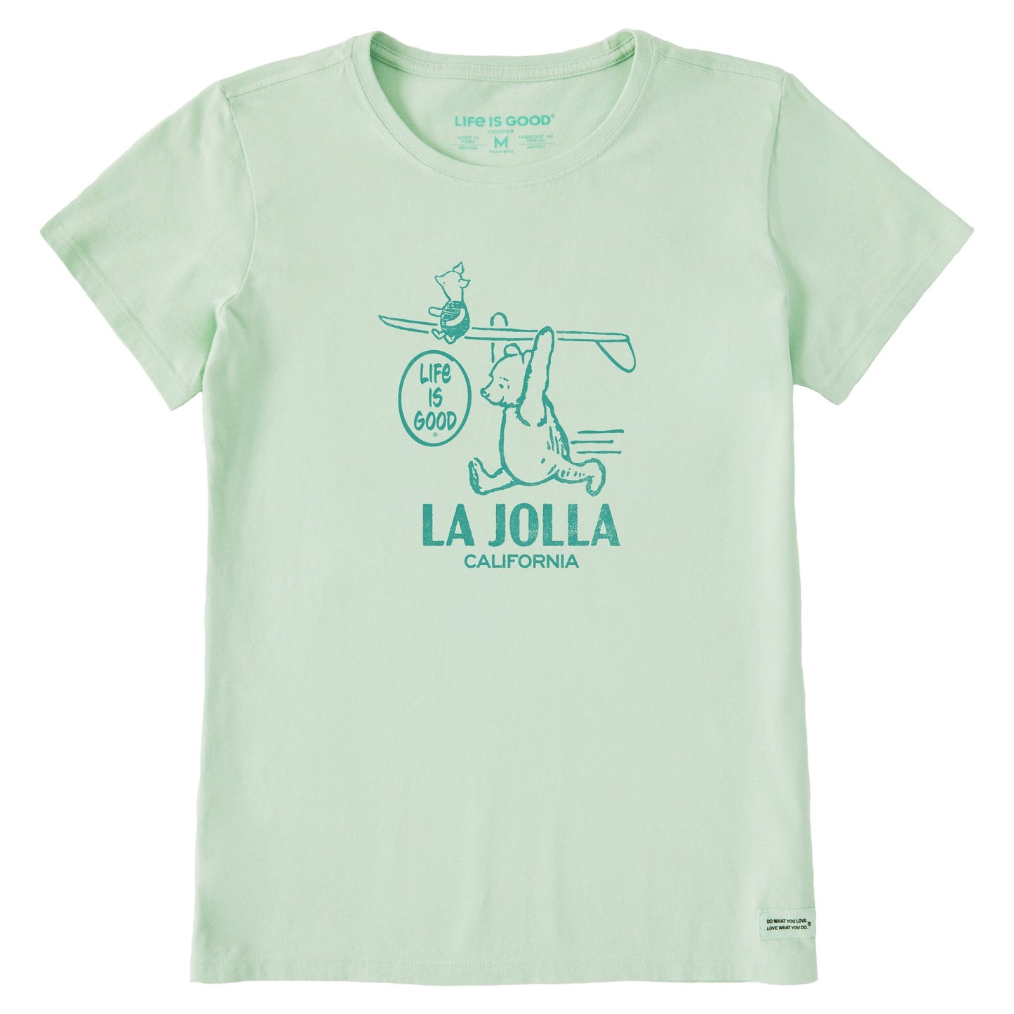 Women's Winnie Surf La Jolla Short Sleeve Crusher Tee