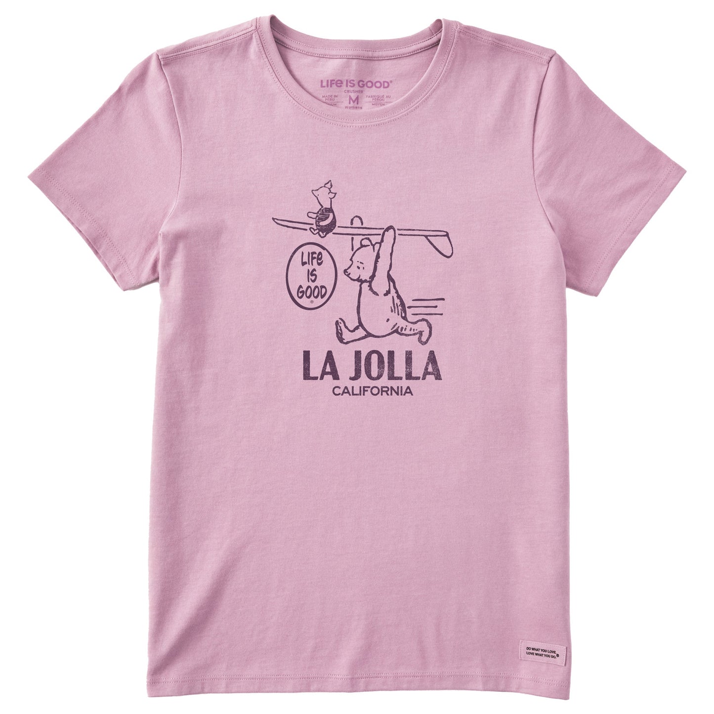 Women's Winnie Surf La Jolla Short Sleeve Crusher Tee