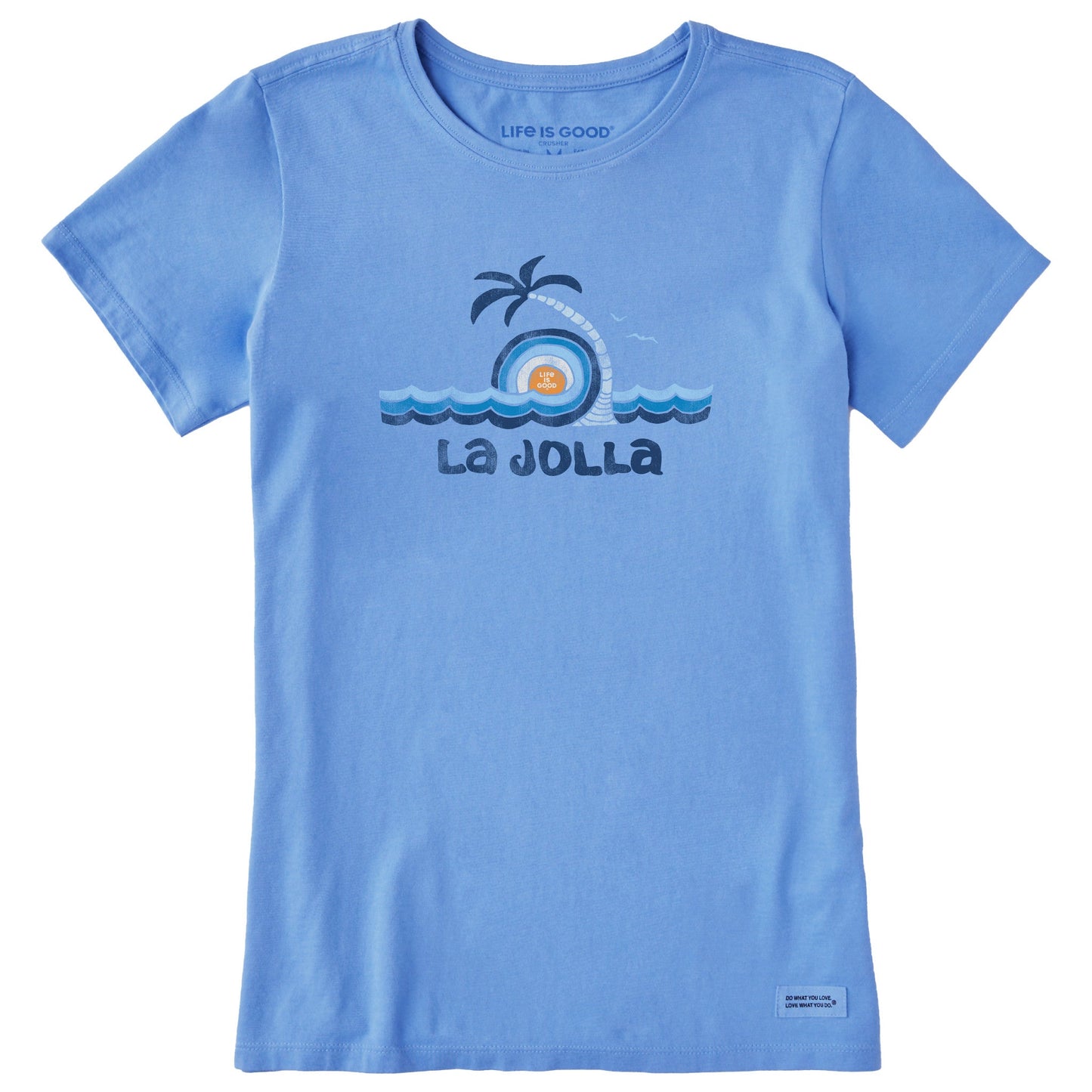 Women's Wave Palm La Jolla Short Sleeve Crusher Tee