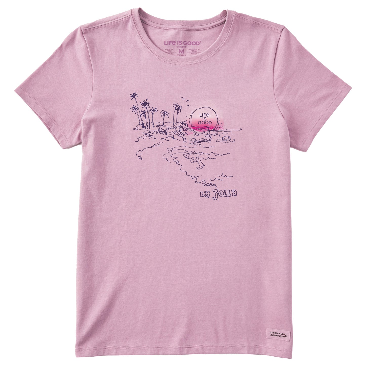 Women's Cove La Jolla Short Sleeve Crusher Tee