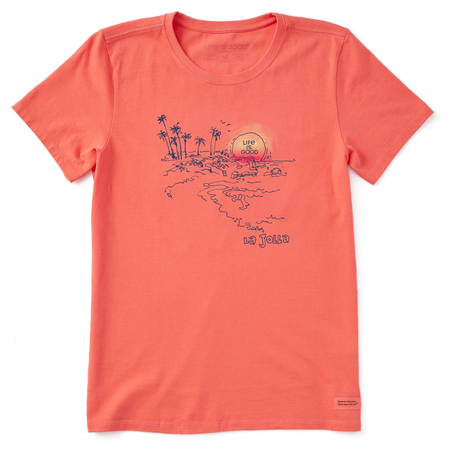 Women's Cove La Jolla Short Sleeve Crusher Tee