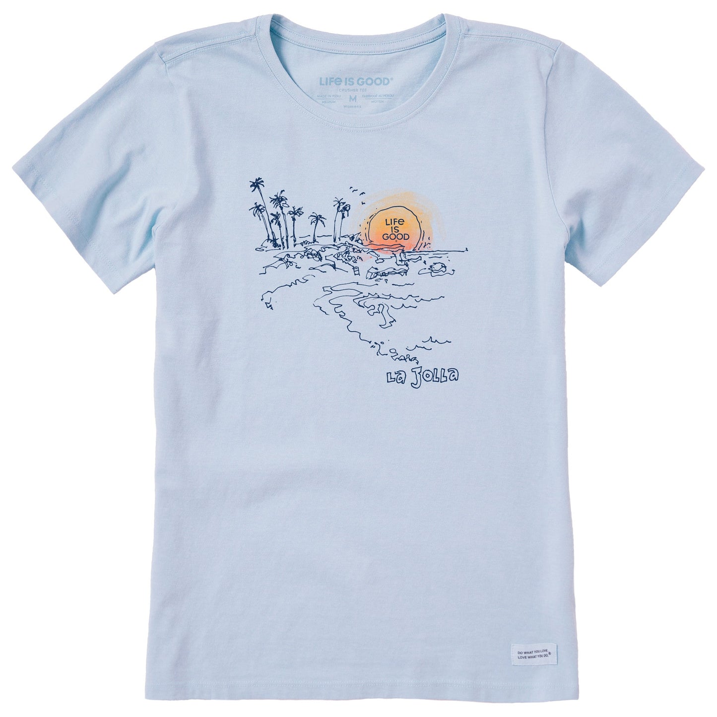Women's Cove La Jolla Short Sleeve Crusher Tee