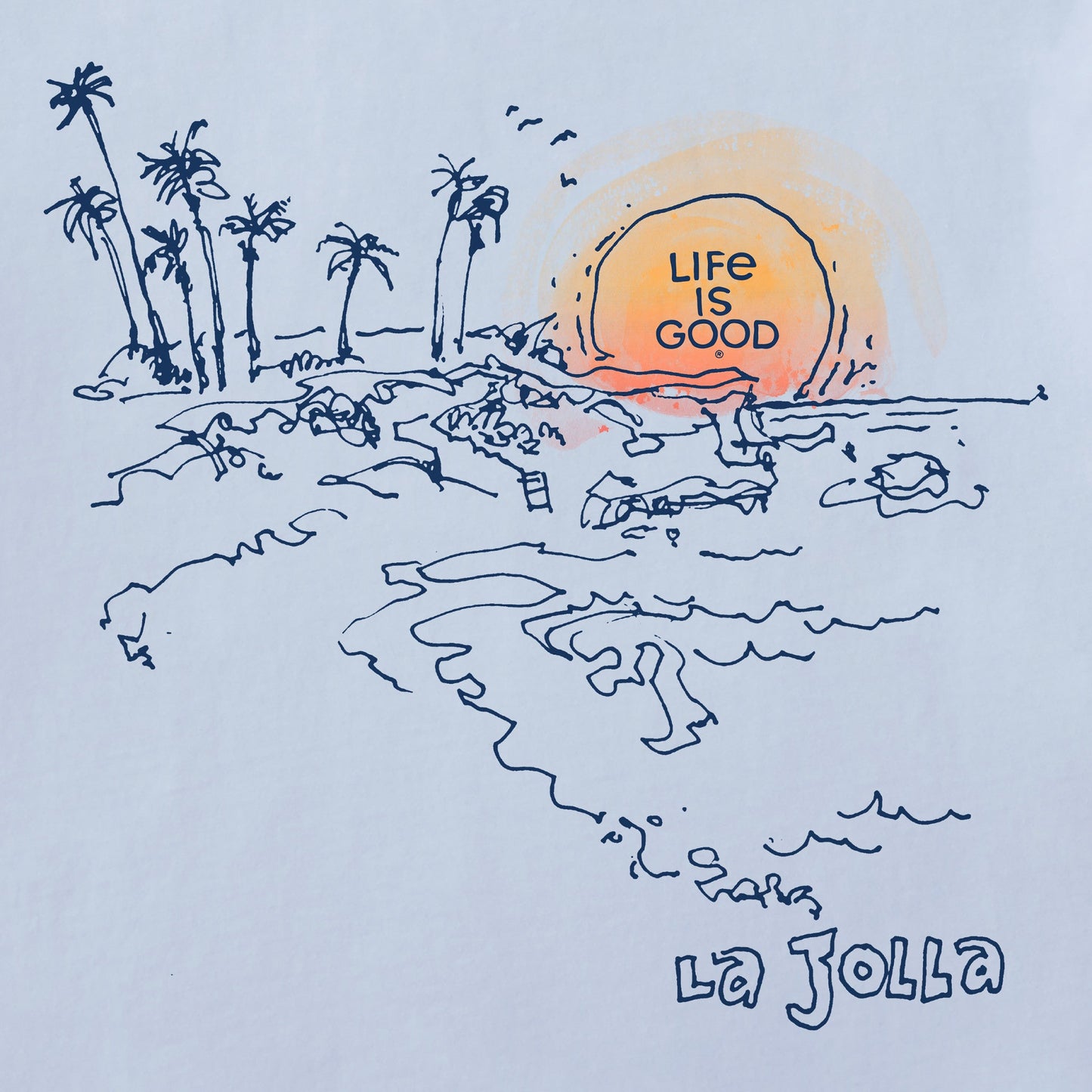 Women's Cove La Jolla Short Sleeve Crusher Tee