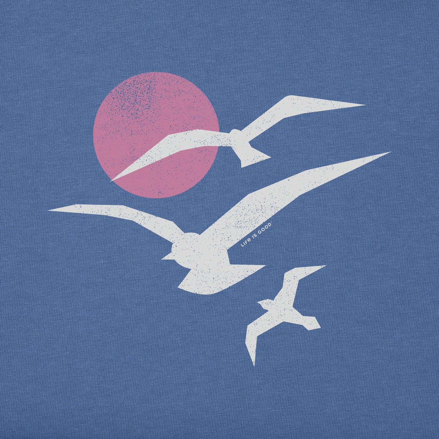 Women's Seagull Sunset Short Sleeve Crusher Tee