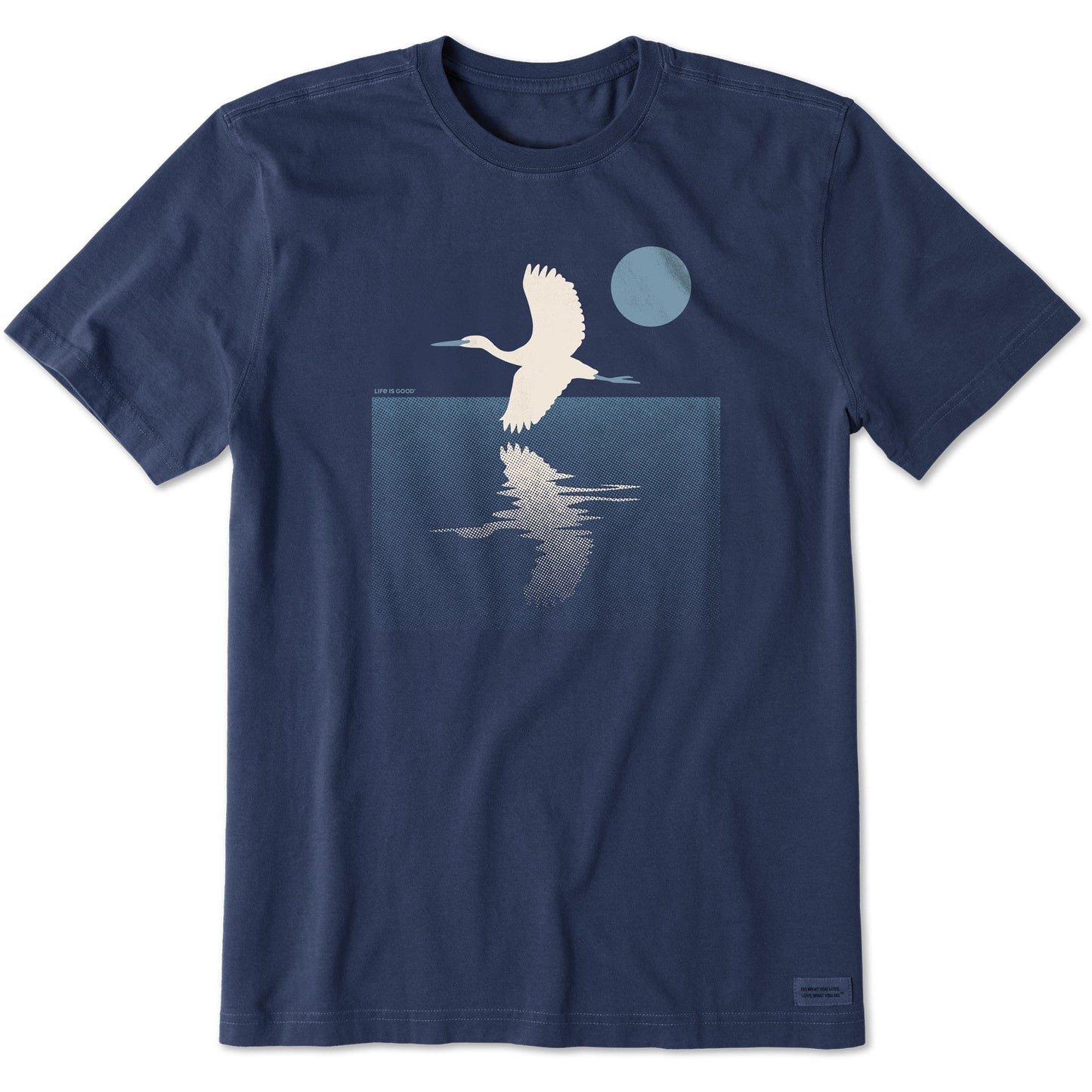 Men's Flight Over the Water Short Sleeve Crusher Tee
