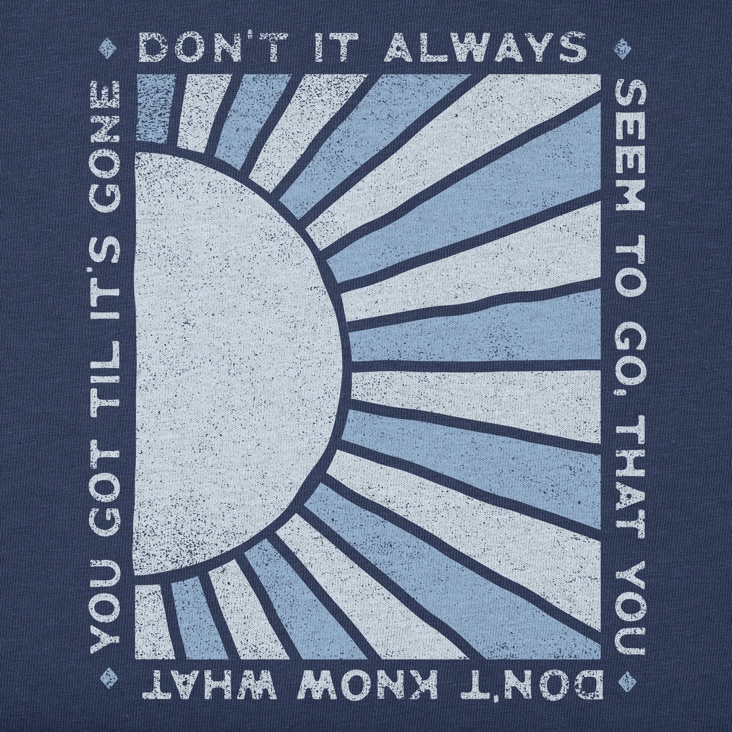 Women's Don't It Always Seem to Go Short Sleeve Crusher Boxy Tee