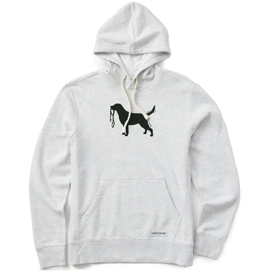 Men's Labrador Leash Simply True Fleece Hoodie