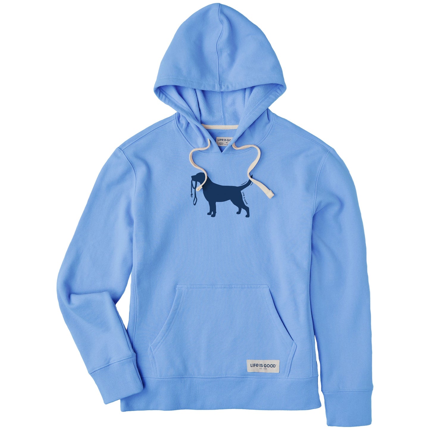Women's Labrador Leash Simply True Fleece Hoodie
