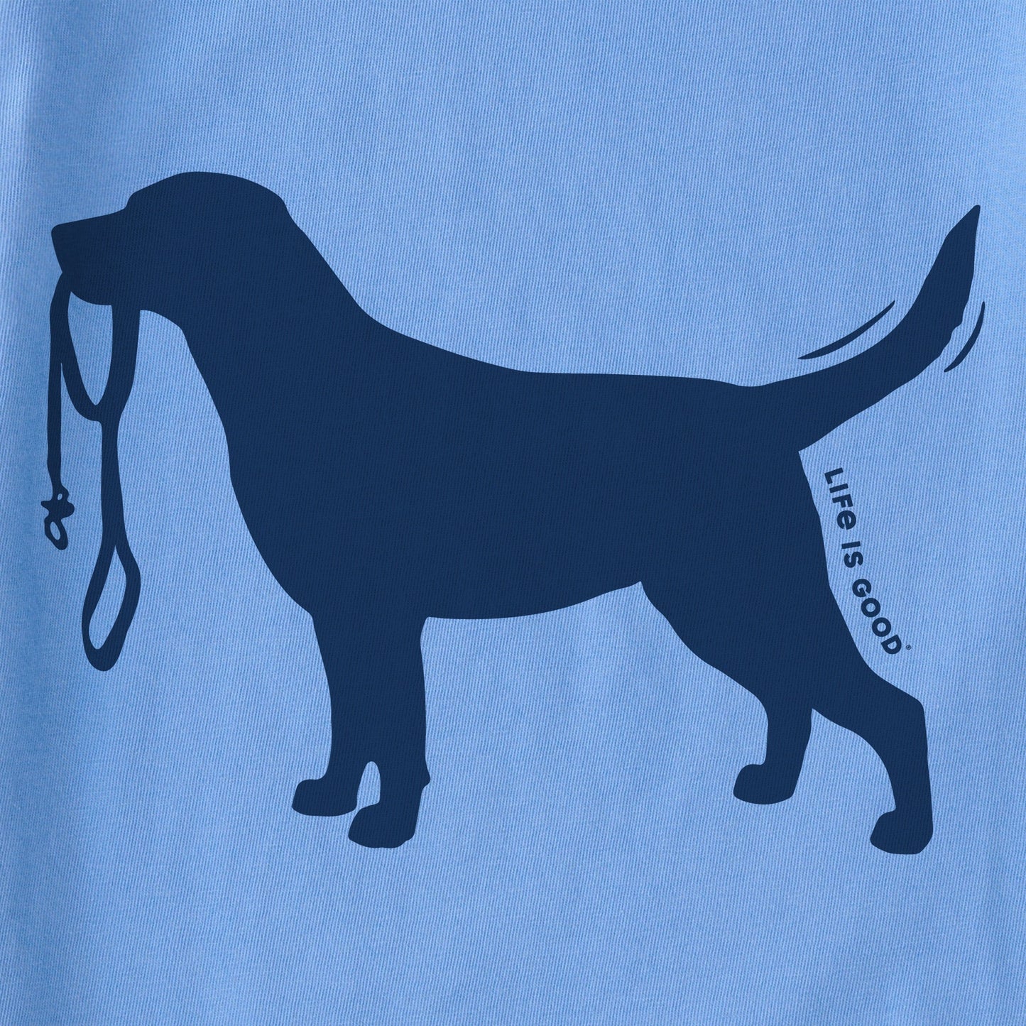 Women's Labrador Leash Simply True Fleece Hoodie