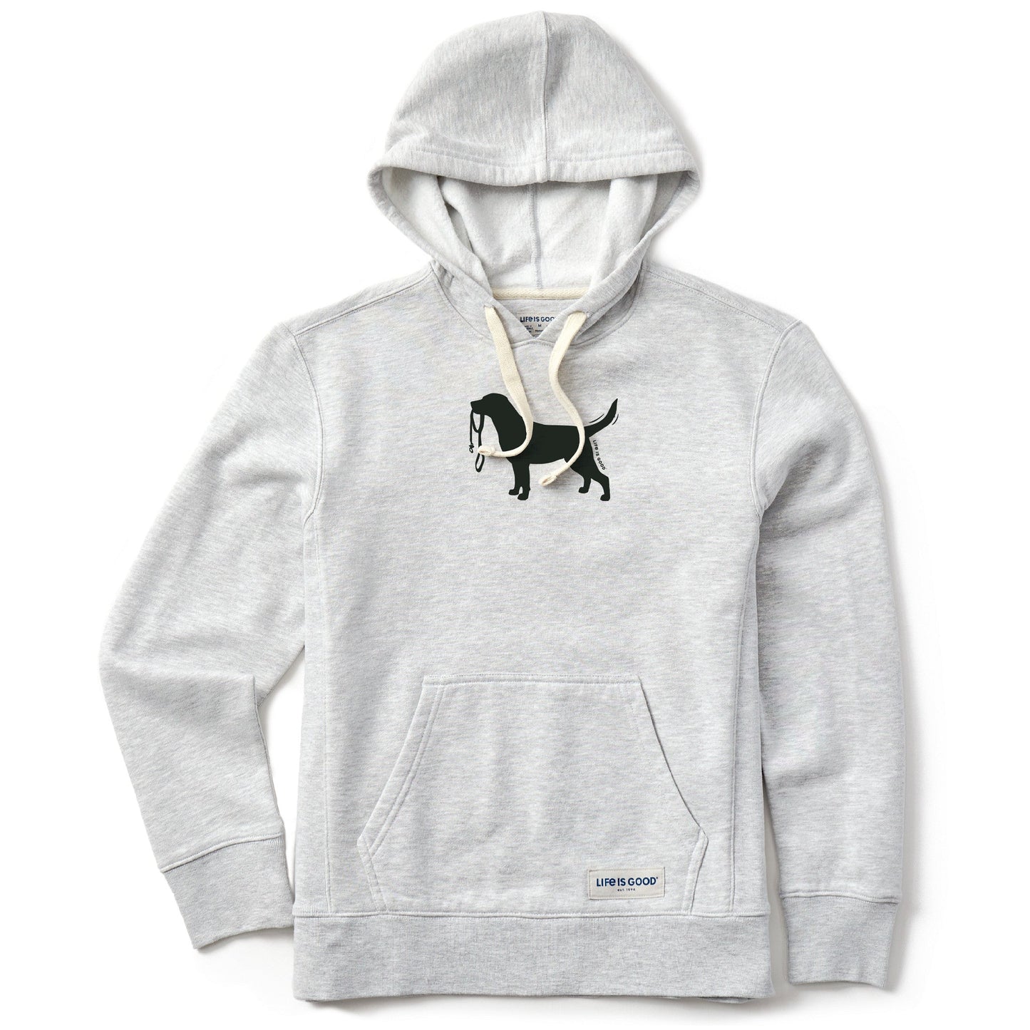 Women's Labrador Leash Simply True Fleece Hoodie
