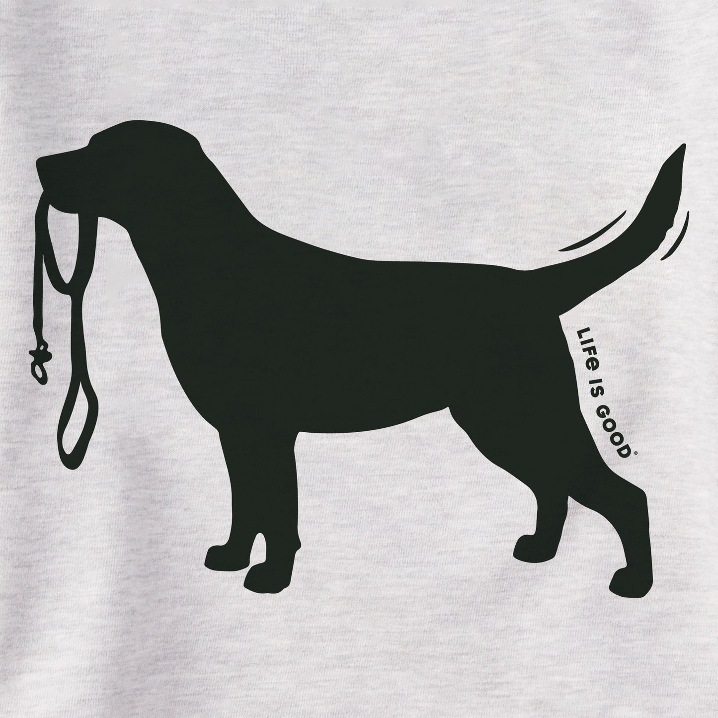 Women's Labrador Leash Simply True Fleece Hoodie