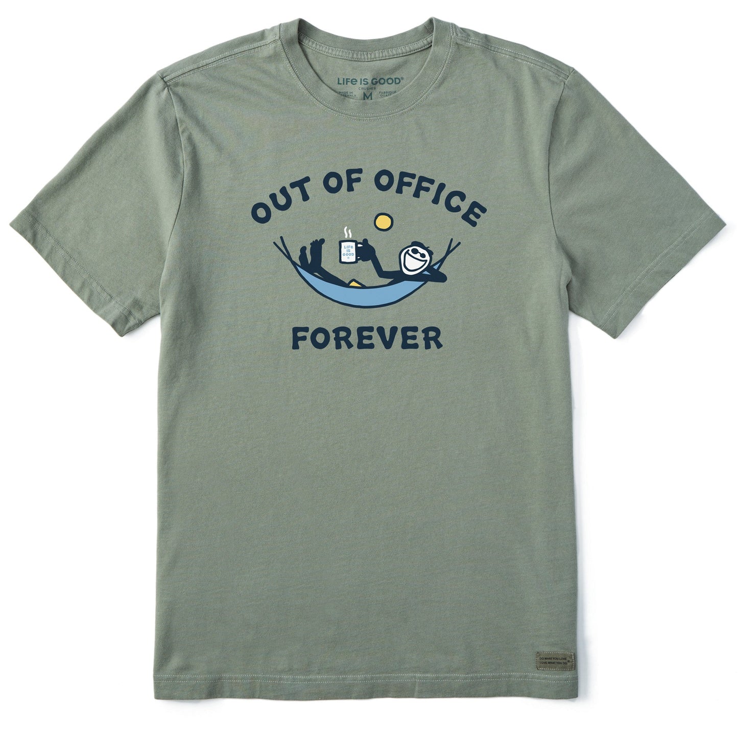 Men's Out of Office Forever Short Sleeve Crusher Tee